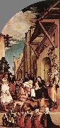 HOLBEIN, Hans the Younger The Oberried Altarpiece (left wing) sg china oil painting reproduction